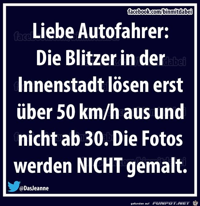 an alle Autofahrer