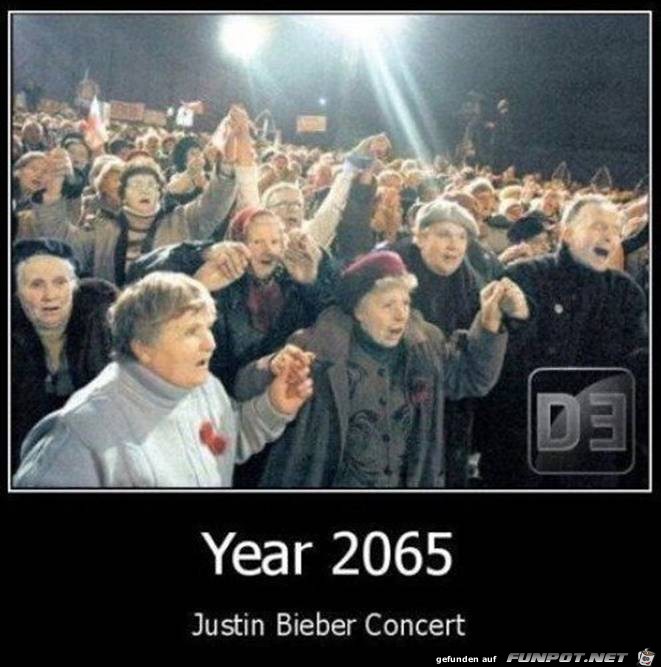 Im Jahre 2065 - Justin Bieber Konzert