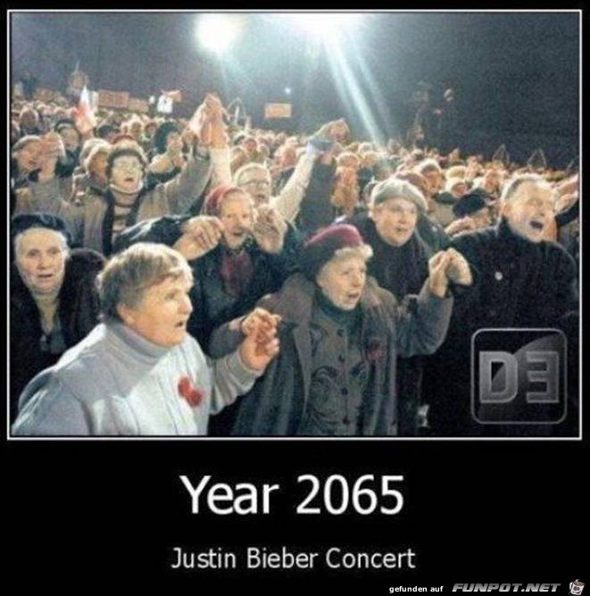 Im Jahre 2065 - Justin Bieber Konzert Im Jahre 2065 - Justin Bieber Konzert