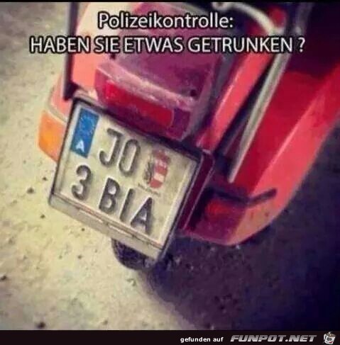 Polizeikontrolle Polizeikontrolle