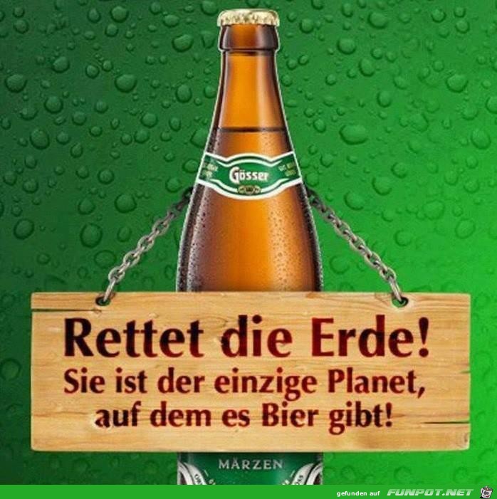 Rettet die Erde... Rettet die Erde...