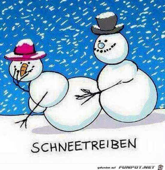 Schneetreiben