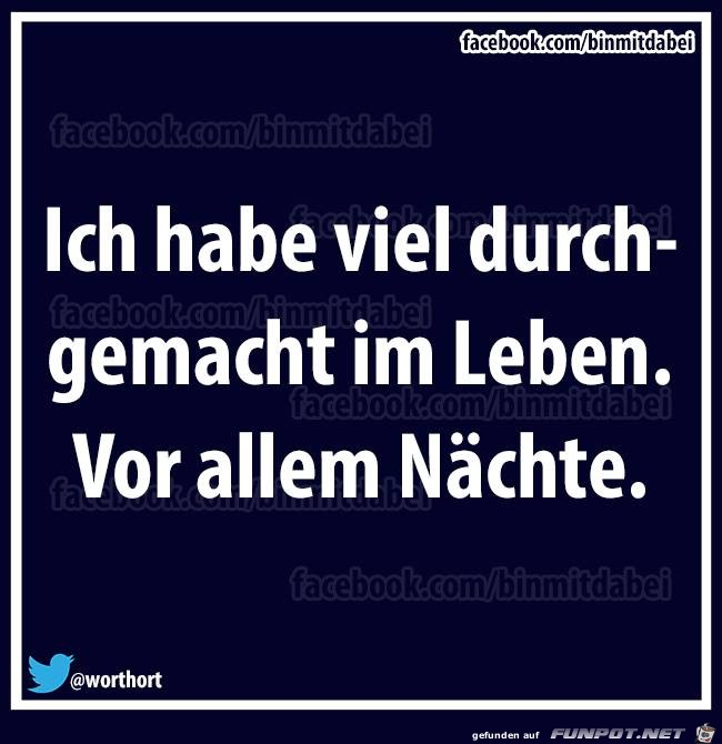 Durchgemacht Durchgemacht