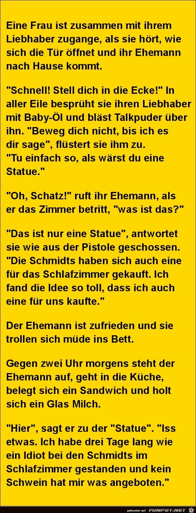 eine Frau und ihr Liebhaber