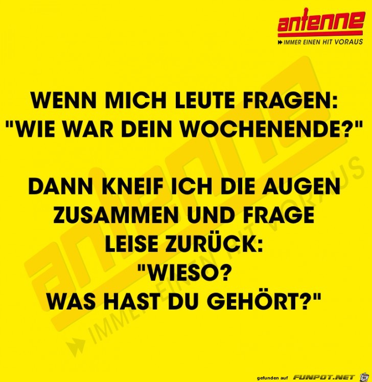 Wenn mich Leute fragen Wenn mich Leute fragen