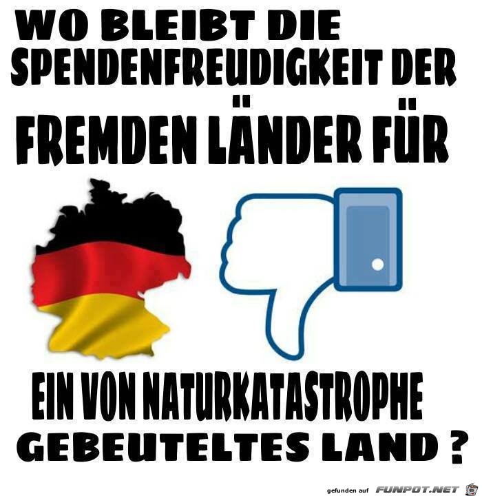 Spende von anderen EU-Laendern