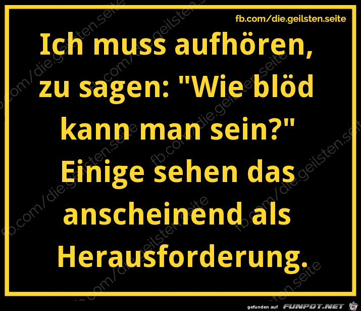 Herrausforderung Herrausforderung