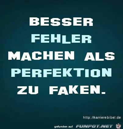 Perfektion Perfektion