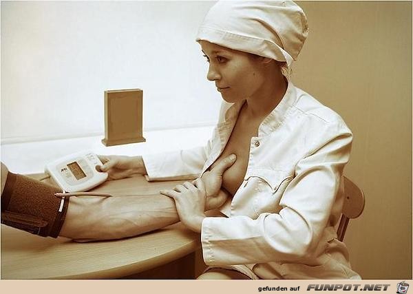 Blutdruck-Test