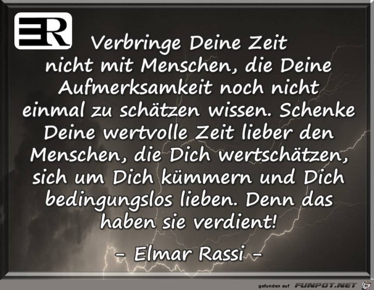 Verbringe deine Zeit Verbringe deine Zeit