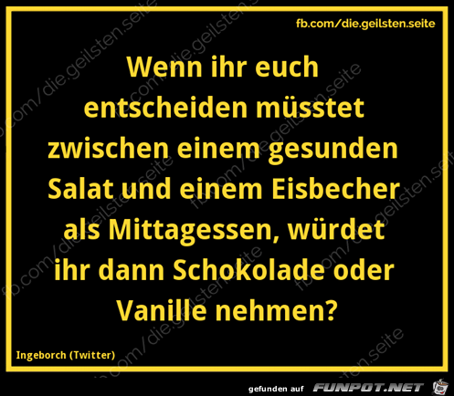 was wrdest du nehmen?