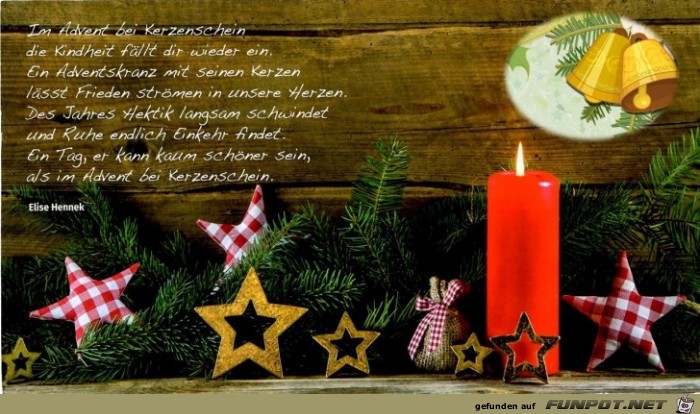 Advent im Kerzenschein