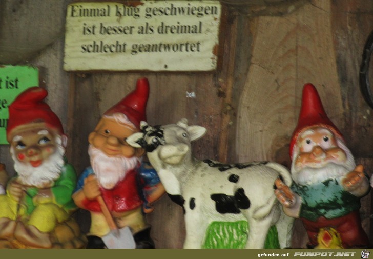 Einmal gut geschwiegen Einmal gut geschwiegen