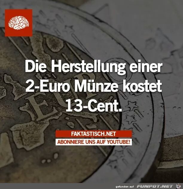 Zwei Euro Muenze