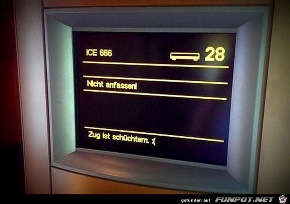 Bahn hat Humor21