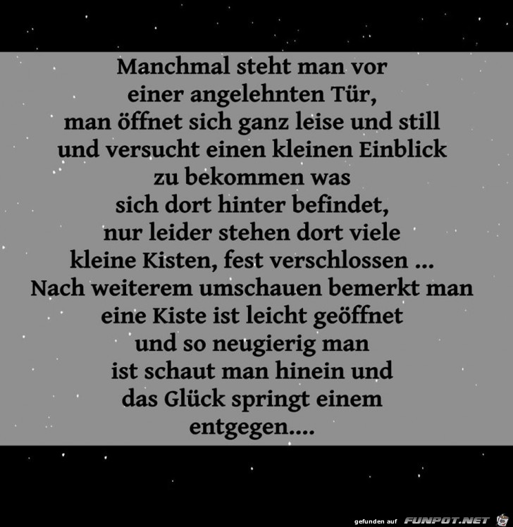 Manchmal steht man Manchmal steht man