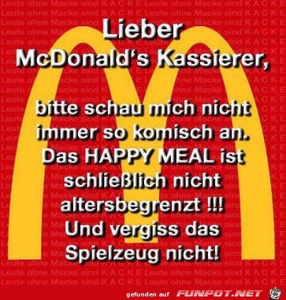 Happy Meal Happy Meal