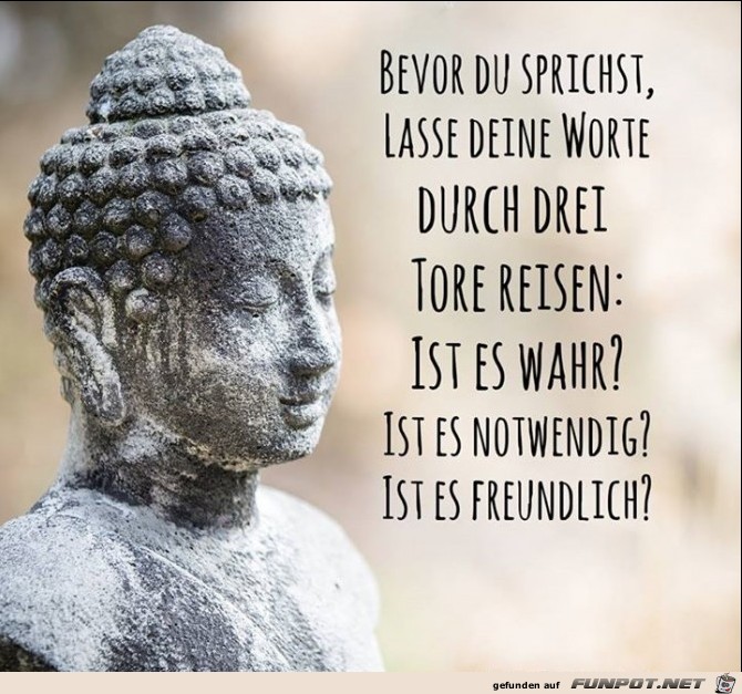 bevor du sprichst bevor du sprichst