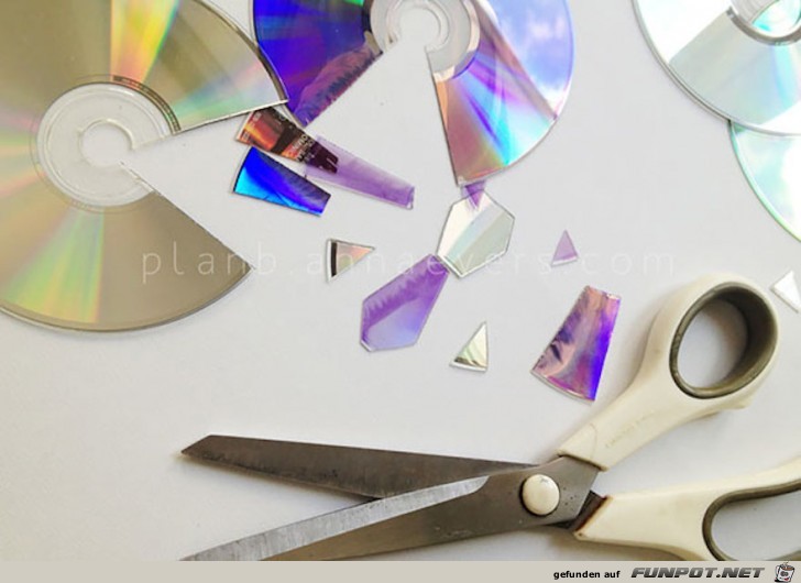 Kunstwerke aus alten CD s 24 Kunstwerke aus alten CD s 24