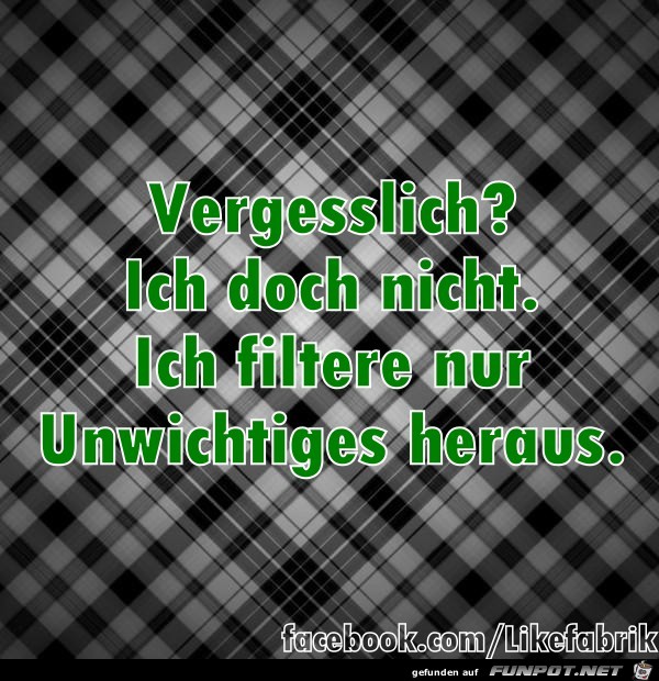 Vergesslich Vergesslich