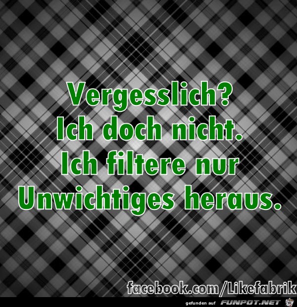 Vergesslich