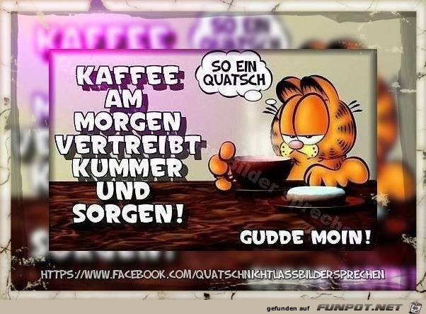 Kaffee am Morgen