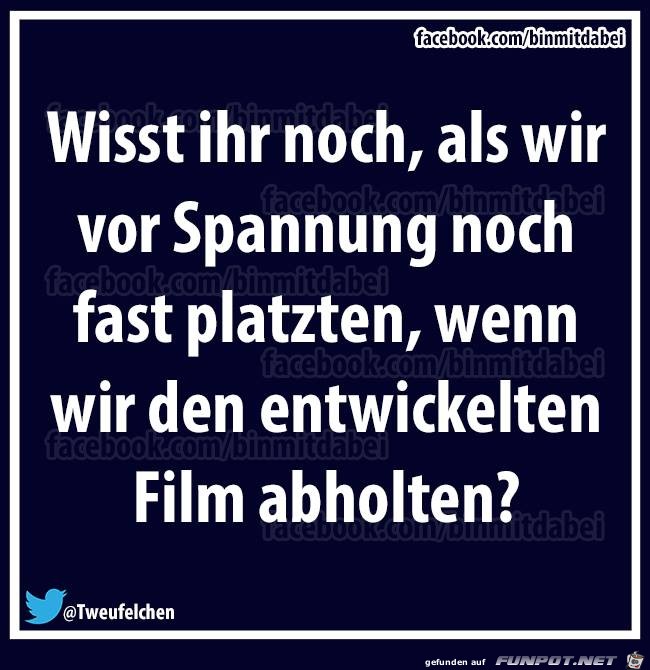 Wisst ihr noch, als wir... Wisst ihr noch, als wir...