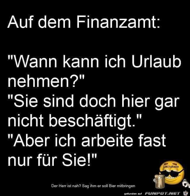 auf dem finanzamt