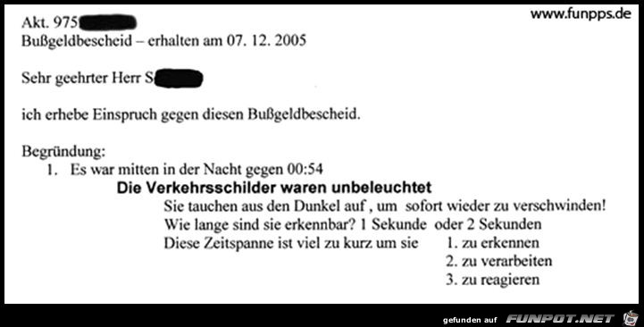 Bussgeldbescheid Bussgeldbescheid