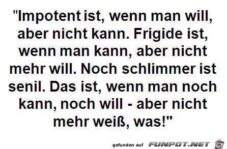 senil ist... senil ist...