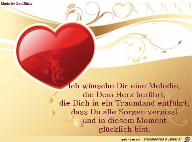 Ich wuensche dir eine Melodie Ich wuensche dir eine Melodie