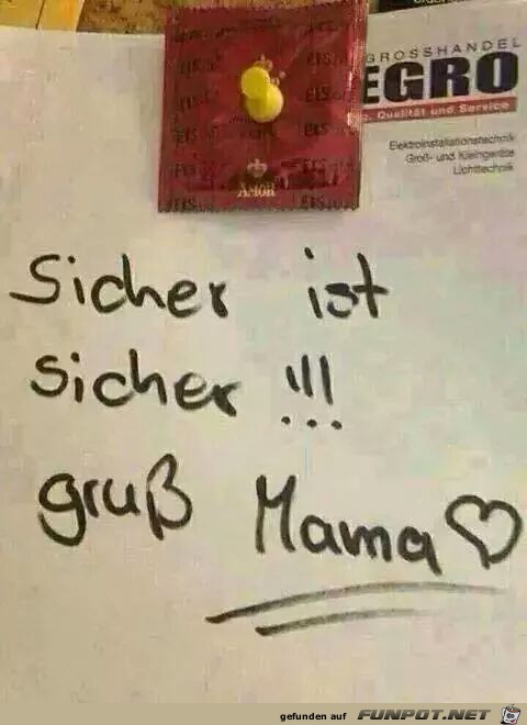 Sicher ist sicher