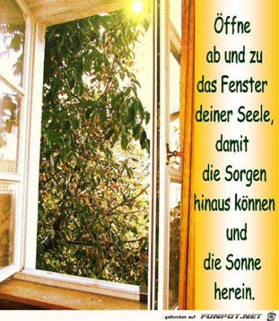 aeoeffne das fenster 