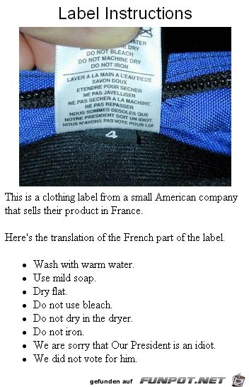 label instructions 1