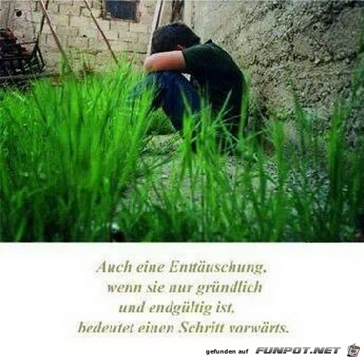 Auch eine Enttaeuschung Auch eine Enttaeuschung