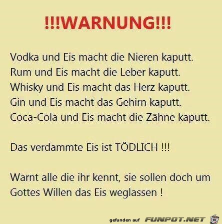 warnung