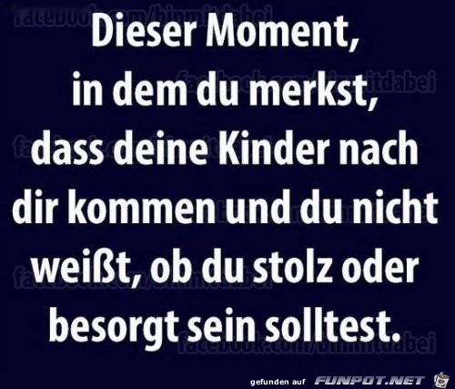 dieser moment