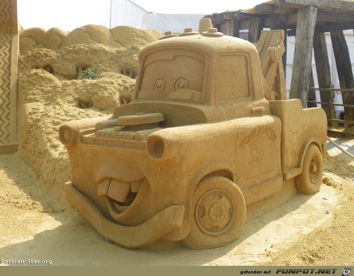 Sand Skulptur von Vancouver