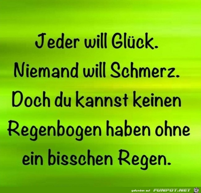 Jeder will Glueck