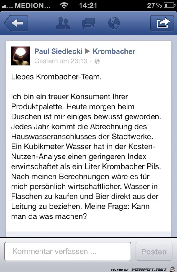 Krombacher-Team