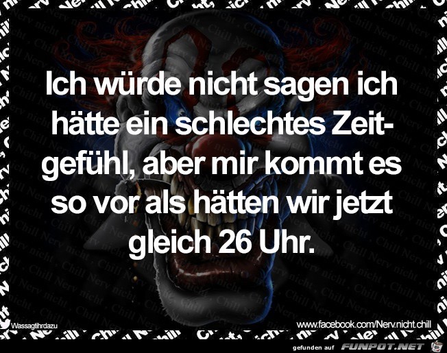 Zeitgefuehl Zeitgefuehl