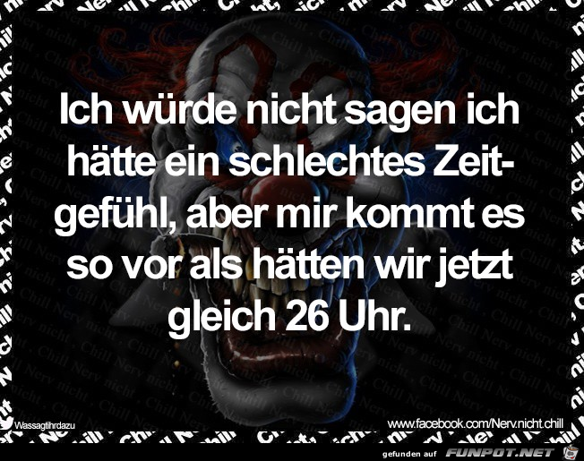 Zeitgefuehl Zeitgefuehl