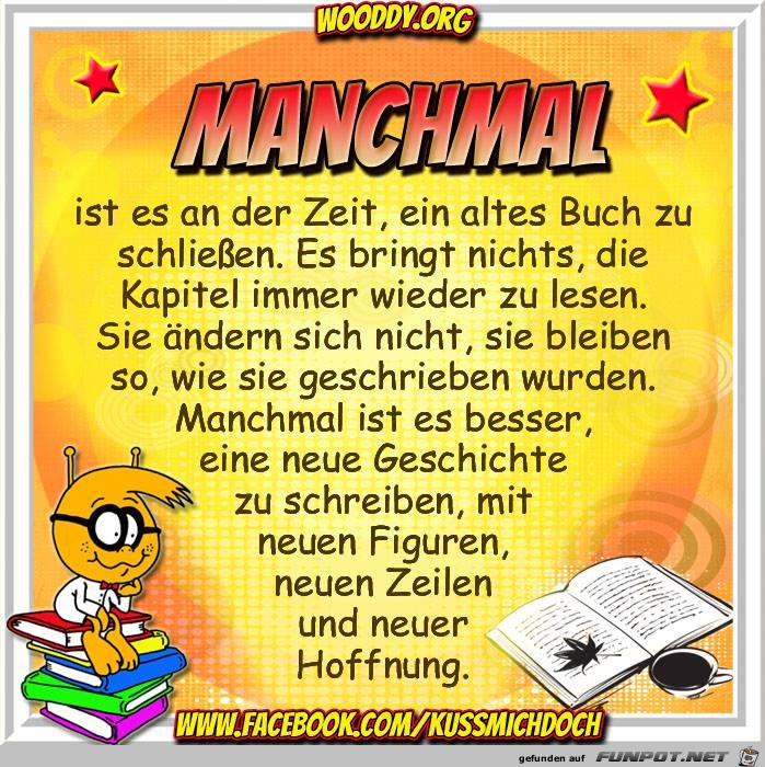 Manchmal