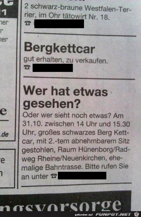 Anzeige Anzeige