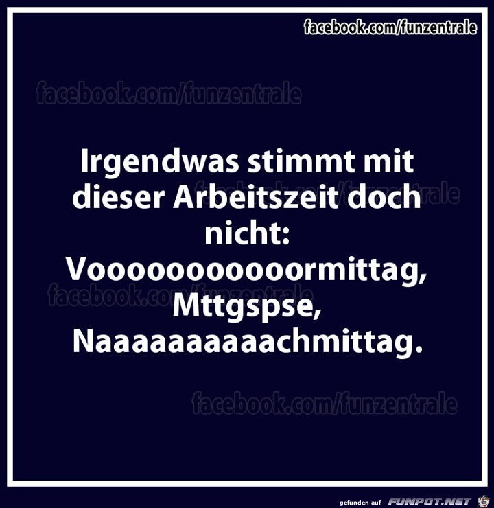 Arbeitszeit Arbeitszeit