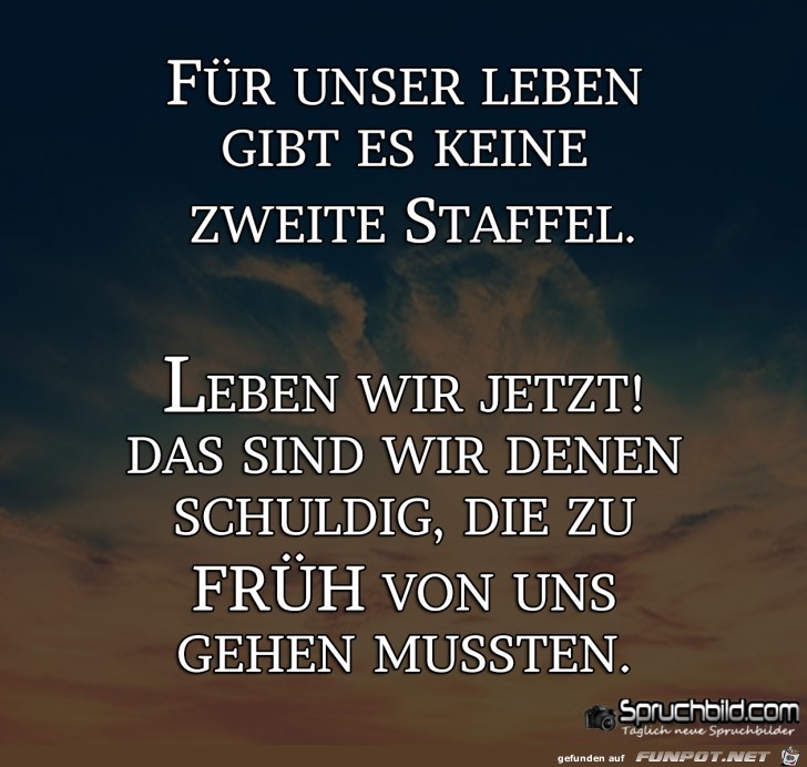 Fr unser Leben