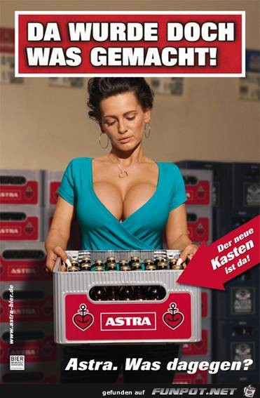 das nenne ich mal eine gelungene Bierwerbung