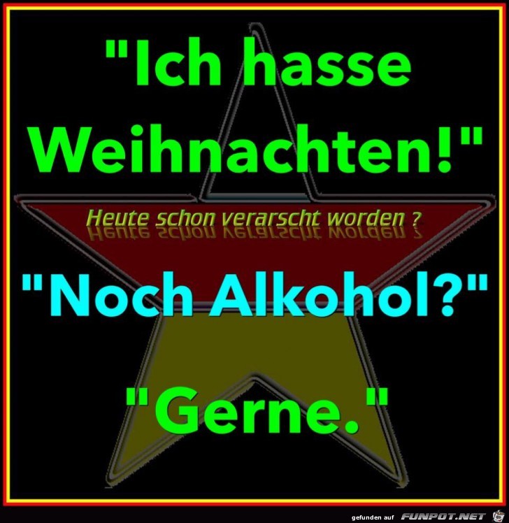 Ich hasse Weihnachten Ich hasse Weihnachten