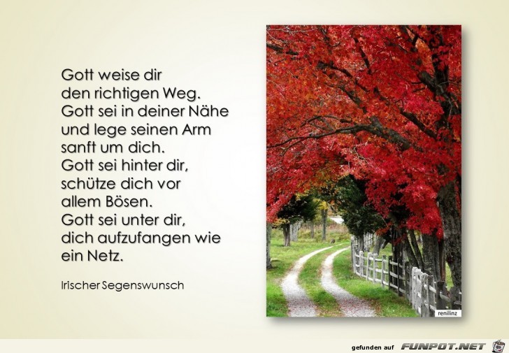 Gott weise dir den richtigen Weg Gott weise dir den richtigen Weg