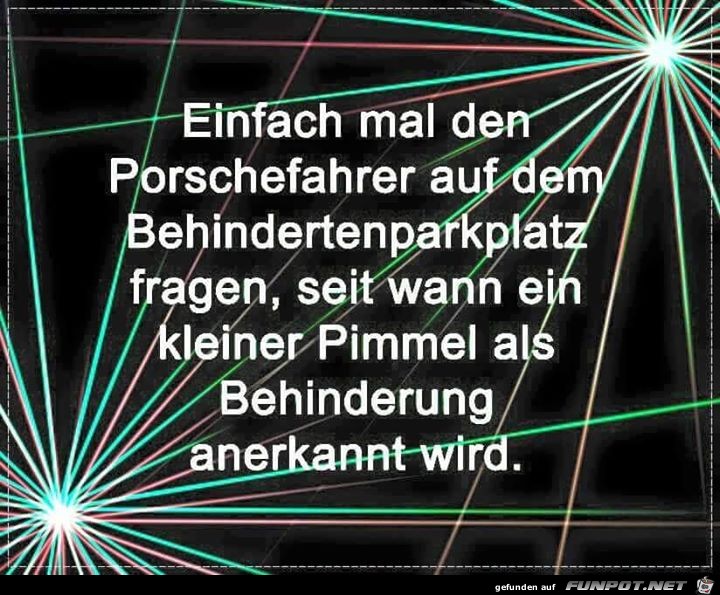 Behindertenparkplatz Behindertenparkplatz